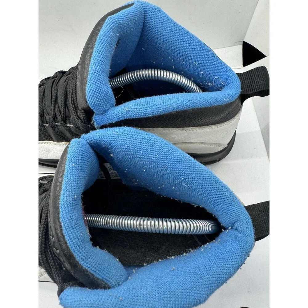Air Jordan 10 Powder Blue Retro Mens Size 10 White Shoes Sneakers Vintage